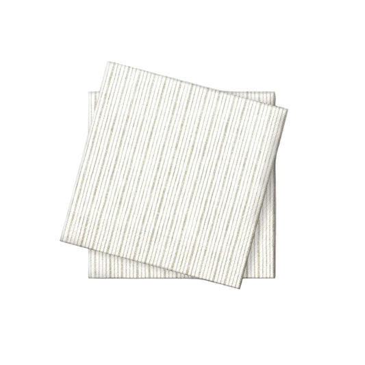 Pappersservett Rand Beige 40×40 50st