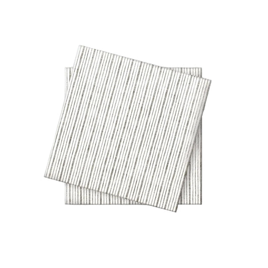 Pappersservett Rand Brun 40×40 50st