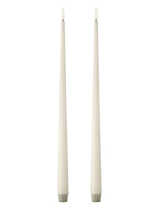 06 ivory 40cm - LED kronljus 2-pack