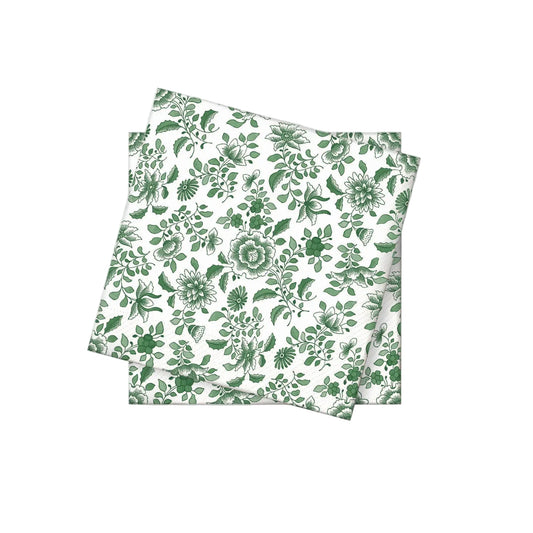 Papperservett Nejlika Grön 40x40cm 50st